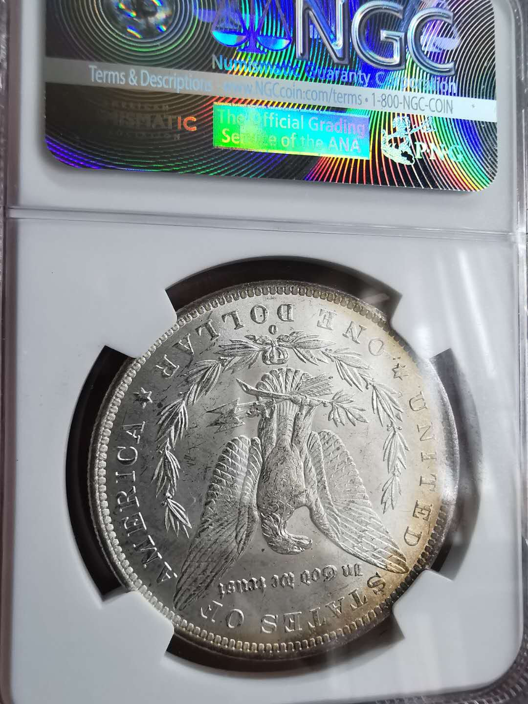 凡希社世界钱币微拍第一百六十五期 1884O摩根壹圆NGC-MS64