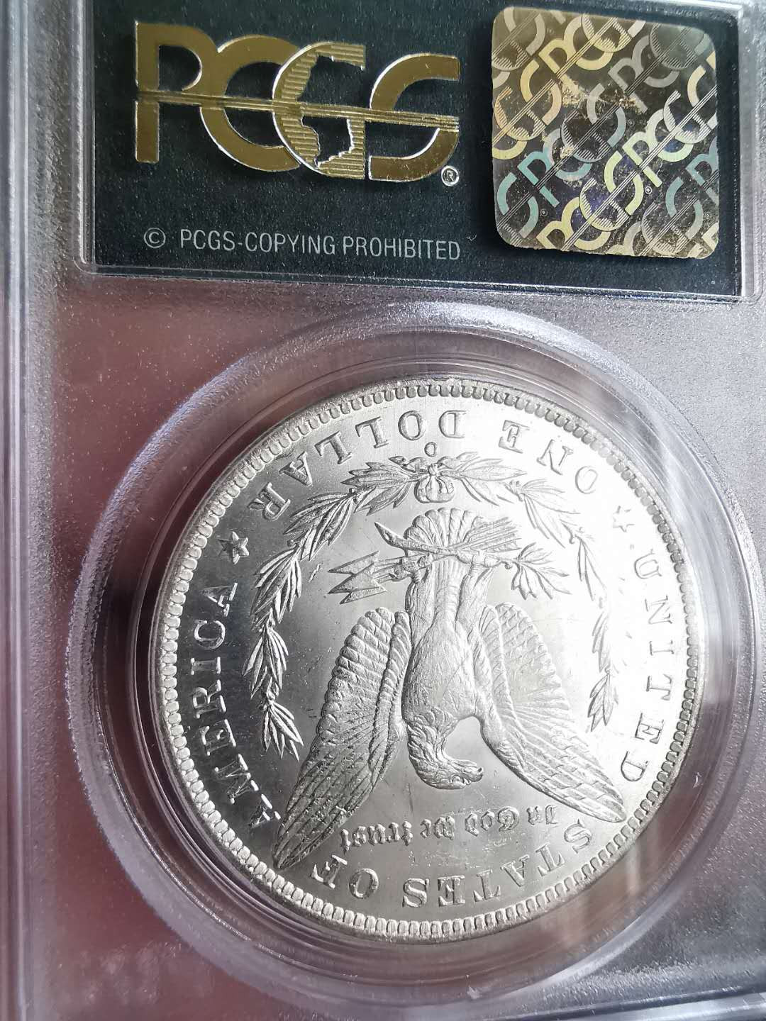 凡希社世界钱币微拍第一百六十五期 1885O摩根壹圆PCGS-MS64绿标！