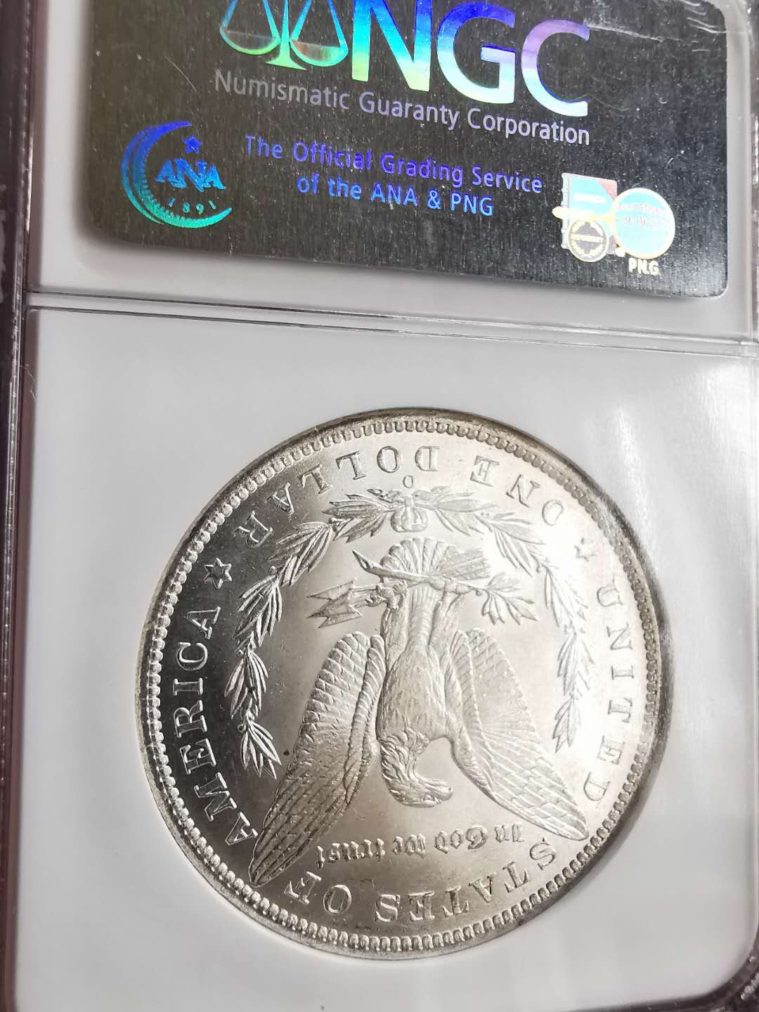 凡希社世界钱币微拍第一百六十五期 1885O摩根壹圆NGC-MS64