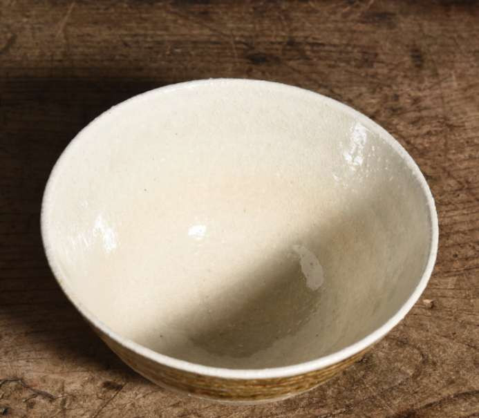 N&C 第十三期: 鉴定古瓷器试水场 【日本名烧】信楽烧茶碗 直径11.7cm 高6.2cm    带图1原装纸盒  