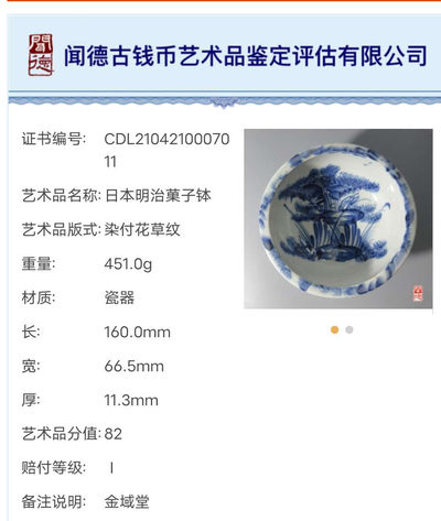 N&C 第十三期: 鉴定古瓷器试水场 - 日本明治菓子钵