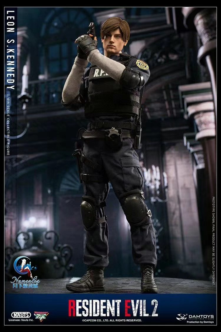 NAUTSxDAMTOYS手办1/6兵人生化危机2里昂S肯尼迪重制版