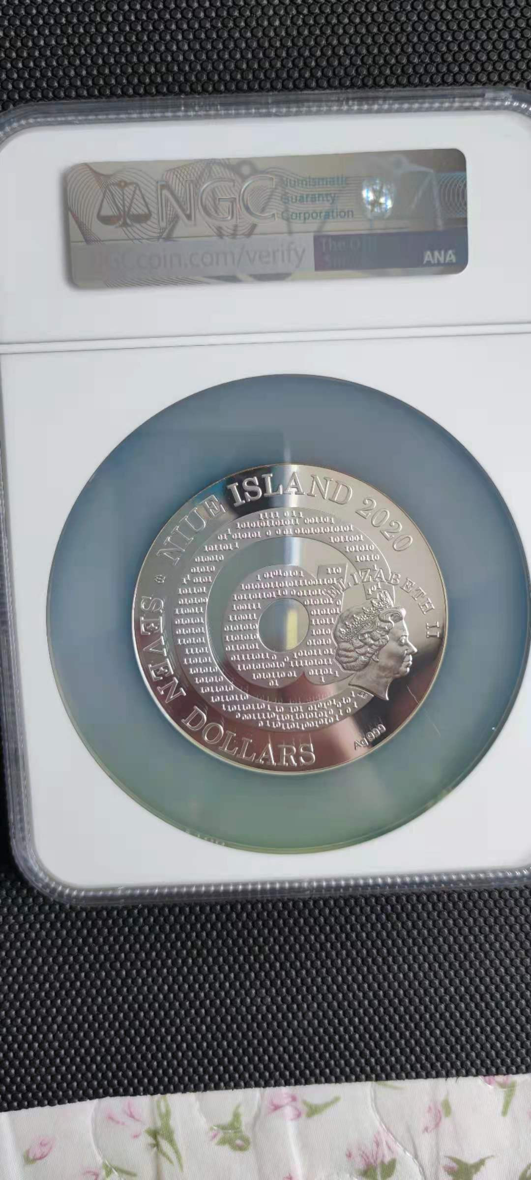 【随心拍&Getcoins】钱币拍卖第九十六期～ 纽埃2020年克里姆特名画黄金眼泪3盎司纪念彩银币