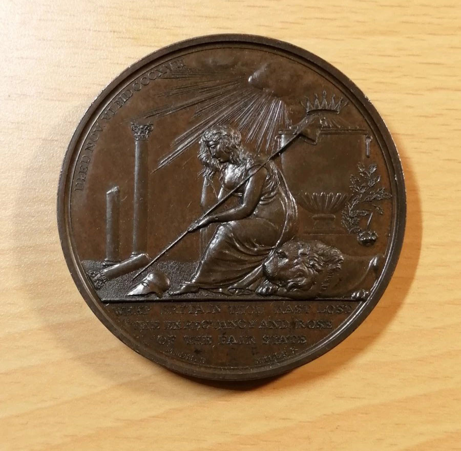 喜迎🐂年艺术麦朵尔第十八场拍卖 英国夏洛特公主铜章