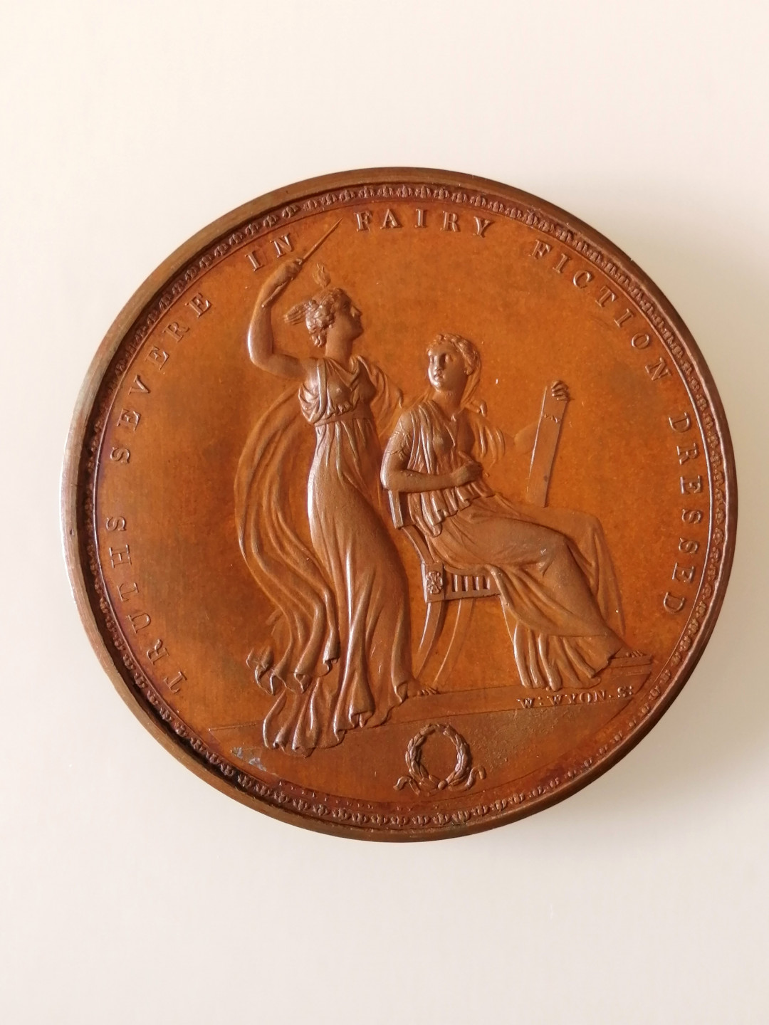 喜迎🐂年艺术麦朵尔第十八场拍卖 作家司各特铜章