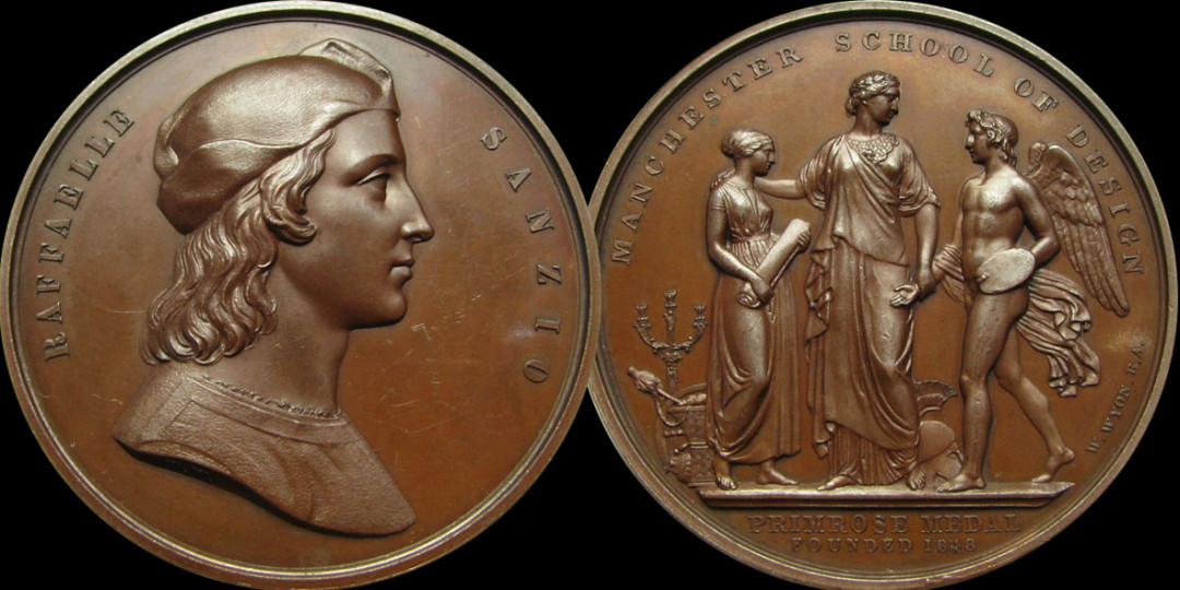 迎中秋艺术麦朵尔第二十一场拍卖 曼彻斯特设计学校铜章