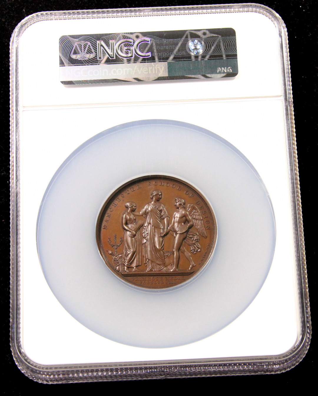 迎中秋艺术麦朵尔第二十一场拍卖 曼彻斯特设计学校铜章