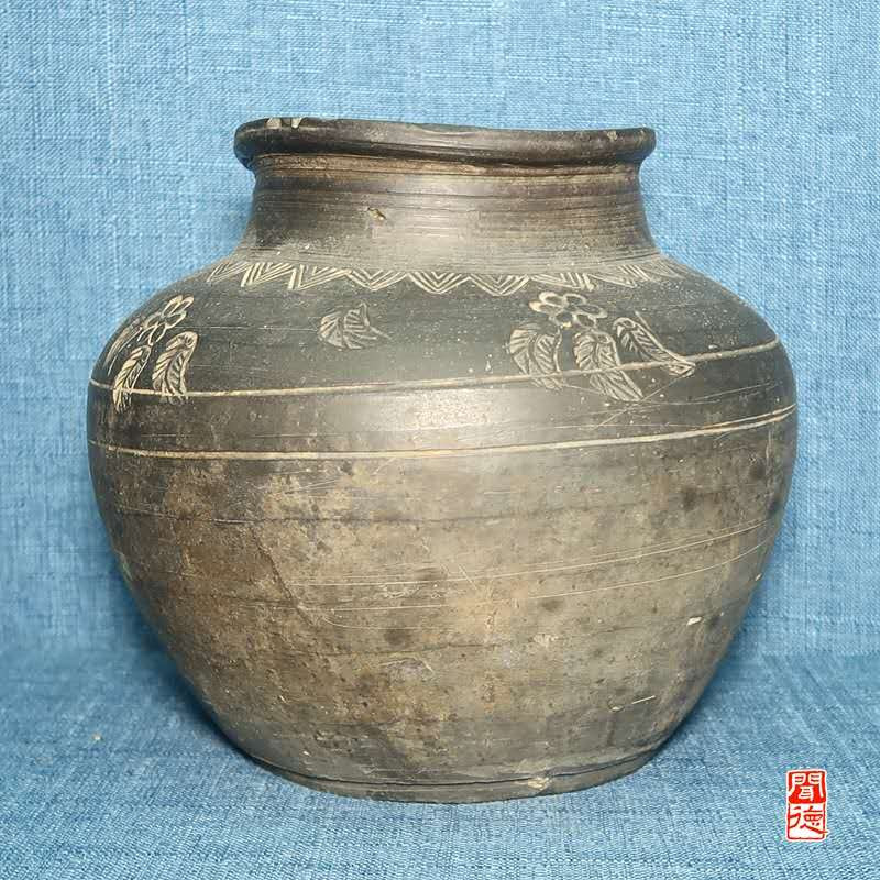 N&C 第十三期: 鉴定古瓷器试水场 明代黑陶印纹罐 闻德80