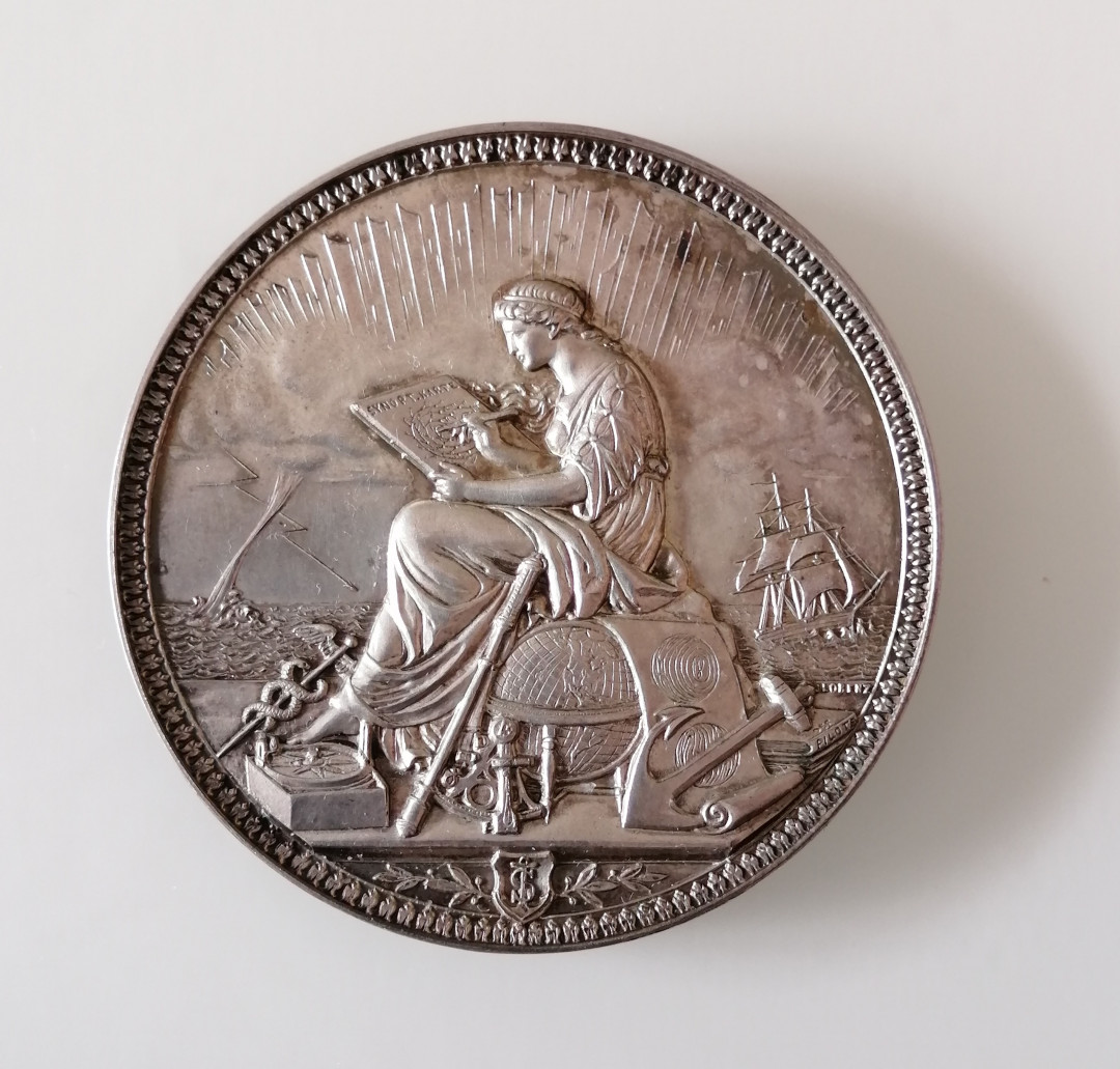 喜迎🐂年艺术麦朵尔第十八场拍卖 汉堡海事天文台铜章