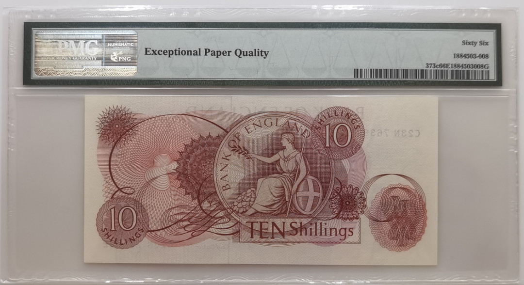 大中华拍卖第670期 英国66-70C序10先令 C23N763922