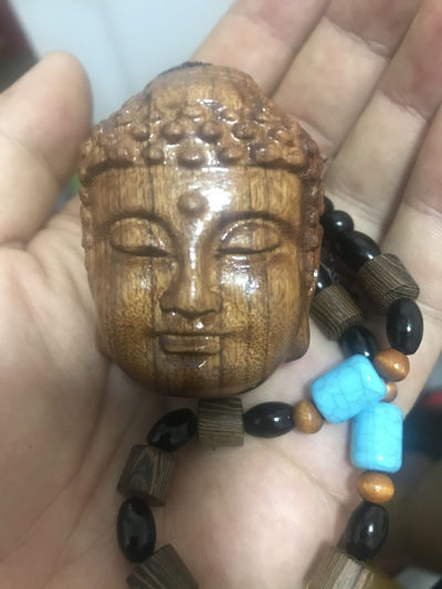 缤纷开心拍第410期 - 黄花梨的手玩把件：一念之间