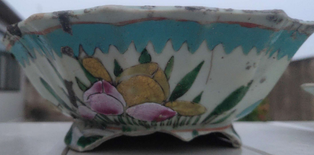 N&C 第十三期: 鉴定古瓷器试水场 晚清民国葵花口碗残件两个