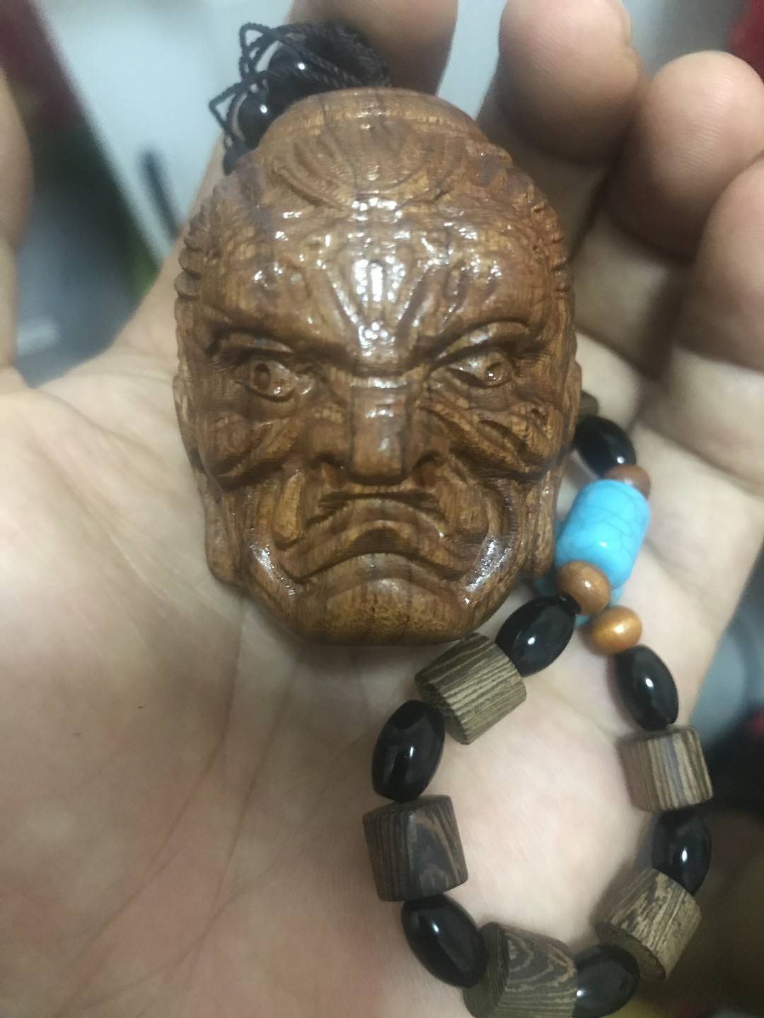 缤纷拍405期 黄花梨的手玩把件：一念之间