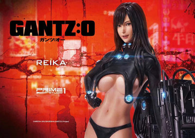 零元拍：Prime 1 Studio PMGTZ-01 1/4 GANTZ:O杀戮都市O Reika下平玲花 黑色版雕像全高53厘米，仅开盒。 - 零元拍：Prime 1 Studio PMGTZ-01 1/4 GANTZ:O杀戮都市O Reika下平玲花 黑色版雕像全高53厘米，仅开盒。