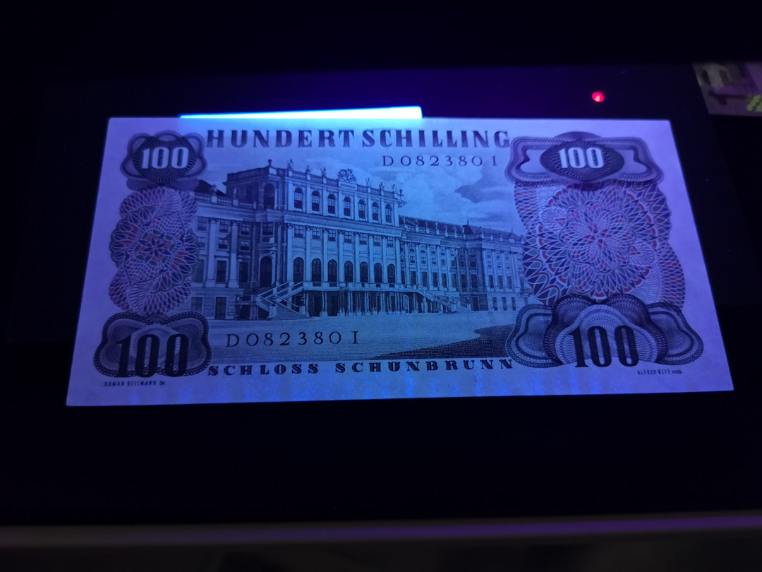 《外钞收藏家》第一百二十期拍卖 1960年奥地利100 AU品相 参考图片