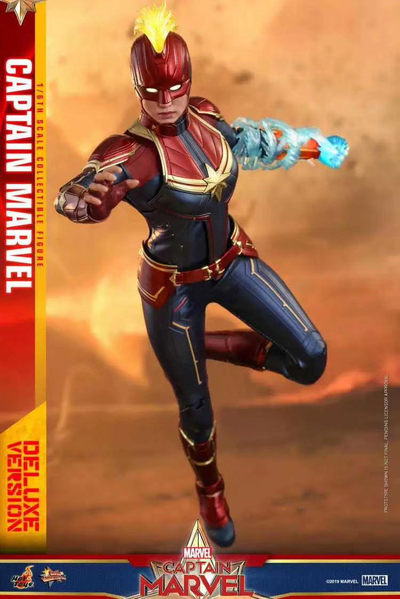 零元拍：HotToys HT DX版MMS522  Captain Marvel 惊奇队长 人物全高29厘米，全新未拆。 - 零元拍：HotToys HT DX版MMS522  Captain Marvel 惊奇队长 人物全高29厘米，全新未拆。