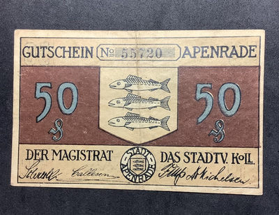 2021年外国纸币 - 德国1920年50芬尼纸币