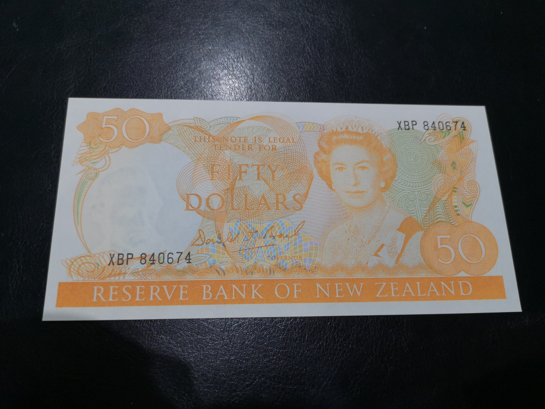 《外钞收藏家》第一百二十一期拍卖 新西兰50刀 全新UNC