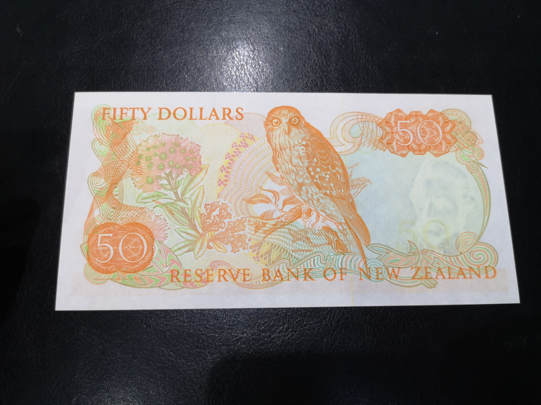 《外钞收藏家》第一百二十一期拍卖 新西兰50刀 全新UNC