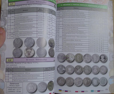 世界钱币章牌书籍专场拍卖11.01 哈萨克斯坦硬币目录1993-2016