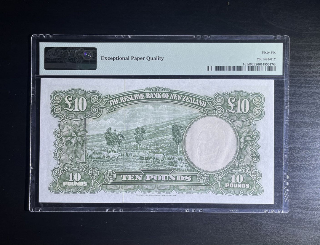 【丑猫0822】今晚7点整开拍 新西兰10镑(库克船长-亚军分)