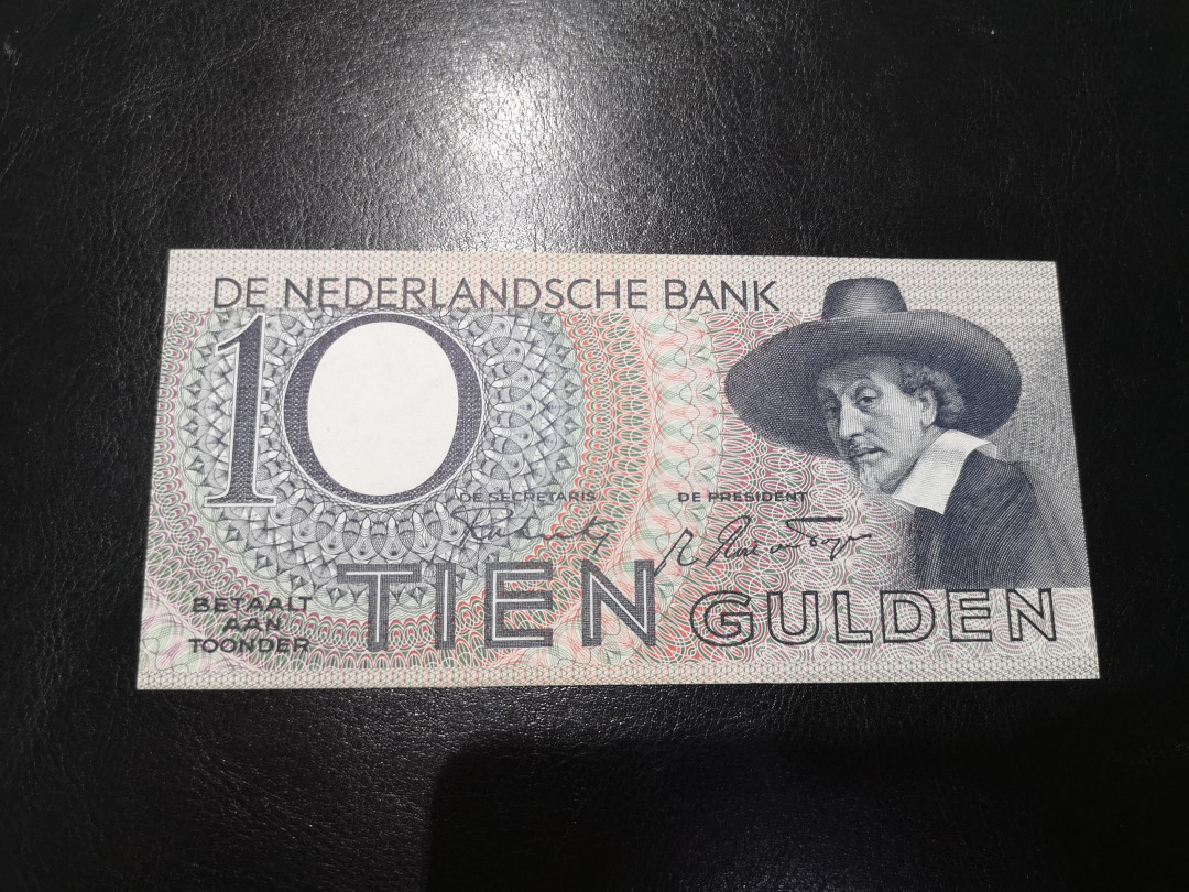 《外钞收藏家》第一百二十一期拍卖 1944年荷兰10盾 全新UNC