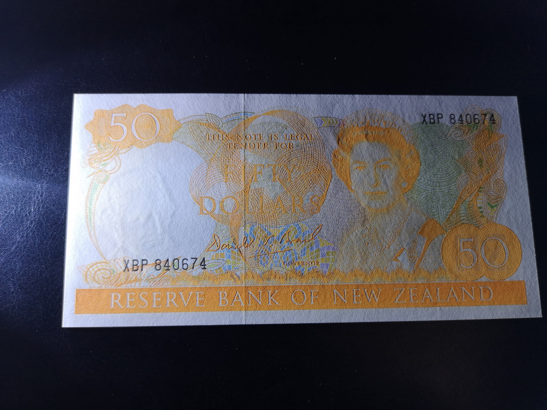 《外钞收藏家》第一百二十一期拍卖 新西兰50刀 全新UNC
