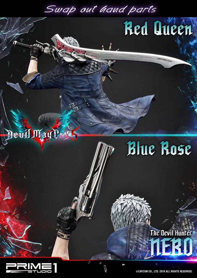 零元拍：Prime 1 Studio UPMDMCV-01 1/4 鬼泣5 NERO 尼禄 雕像 全新。