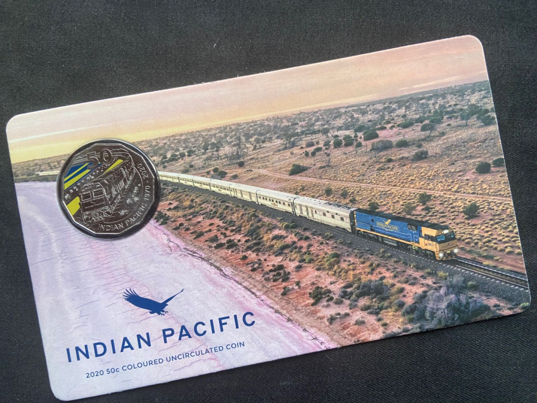 【随心拍&Getcoins】钱币拍卖第九十七期～ 【澳大利亚】彩色火车卡册～