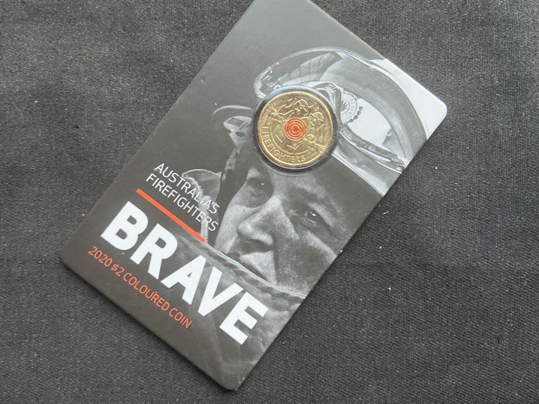 【随心拍&Getcoins】钱币拍卖第九十七期～ 澳大利亚消防员2澳元彩色卡册～