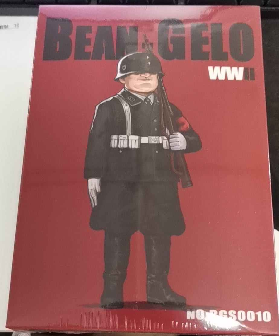 零元拍：POPTOYS 1/12 大头兵系列 黑SS BGS010胖子款 6寸可动人偶全新未拆。