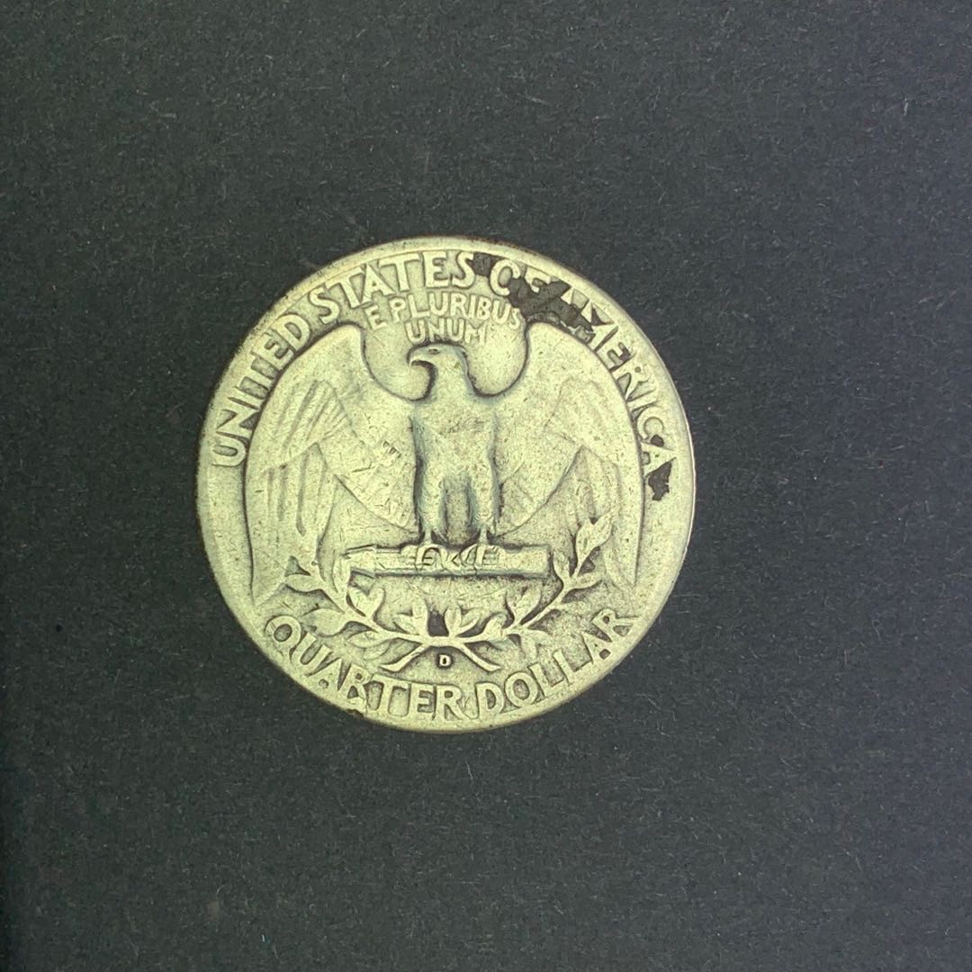 《竞宝斋》微拍-路演拍卖 美国1945年25美分银币