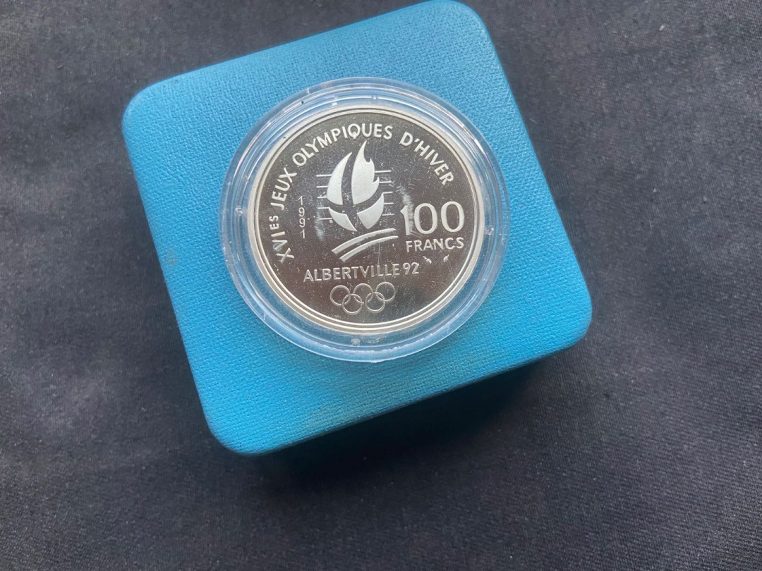 【随心拍&Getcoins】钱币拍卖第九十七期～ 【法国】1981奥林匹克银币～