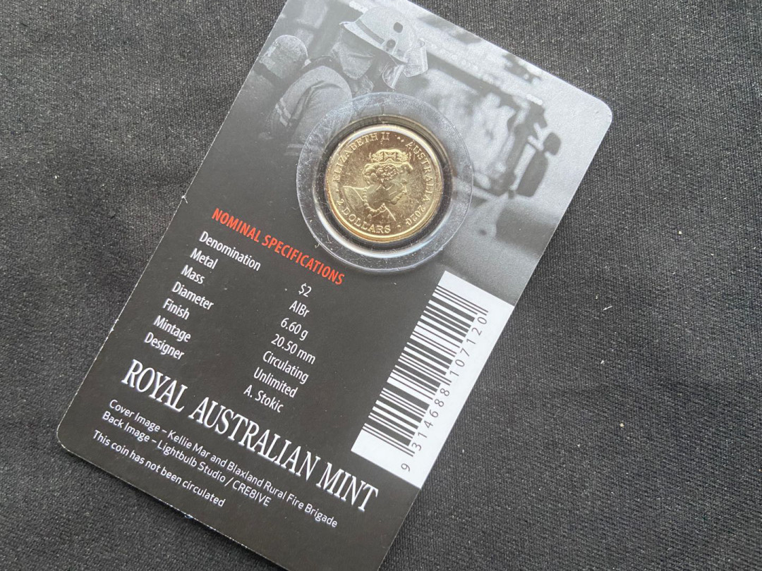 【随心拍&Getcoins】钱币拍卖第九十七期～ 澳大利亚消防员2澳元彩色卡册～