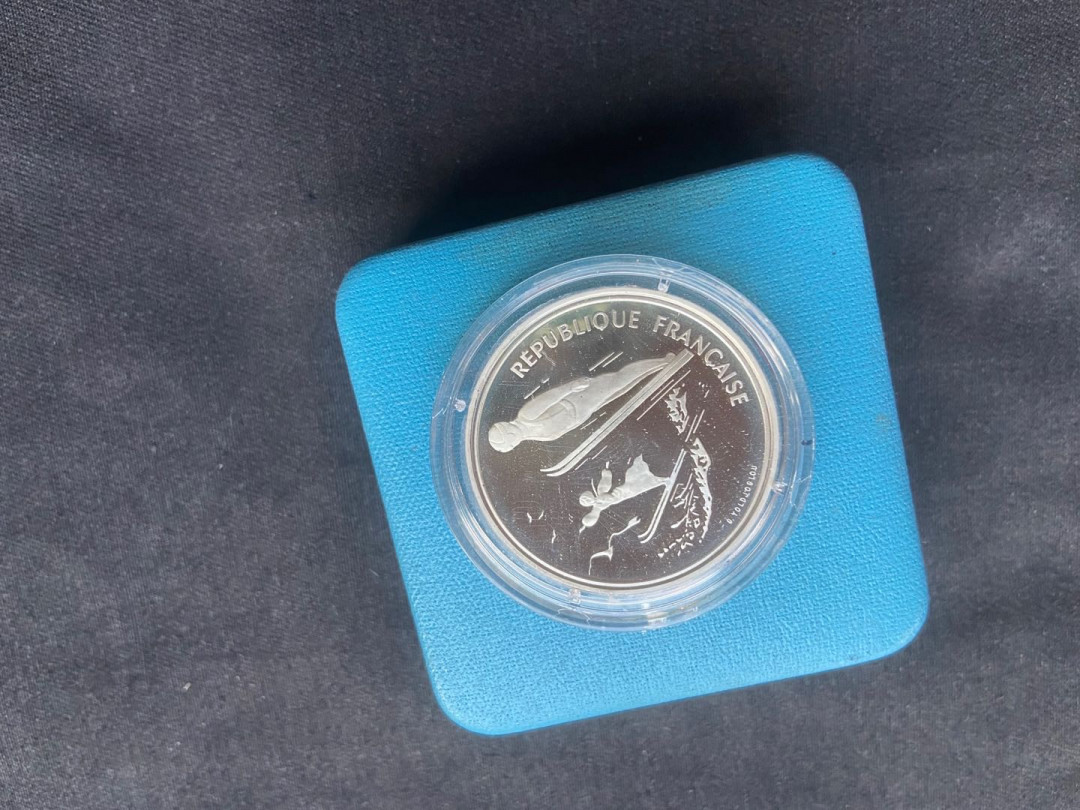 【随心拍&Getcoins】钱币拍卖第九十七期～ 【法国】1981奥林匹克银币～