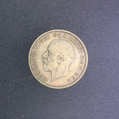 《竞宝斋》微拍-路演拍卖 - 英国1934年乔治五世1先令银币