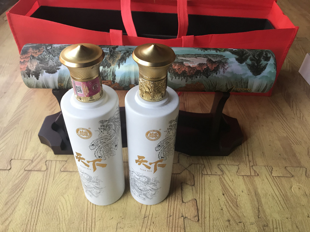 缤纷拍407期 天下杜康礼盒套装，两斤装，送人自藏的首选哦