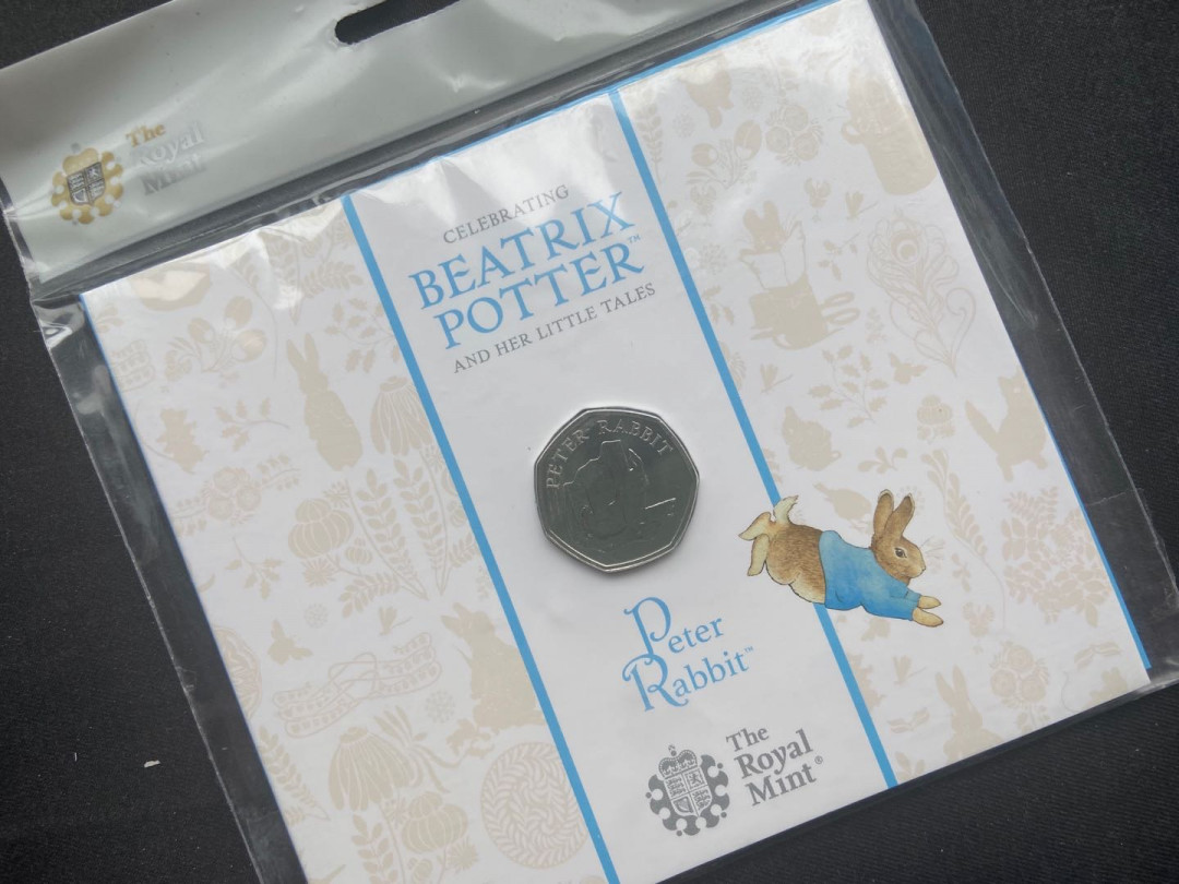 【随心拍&Getcoins】钱币拍卖第九十七期～ 【英国】比得兔卡册萌萌哒