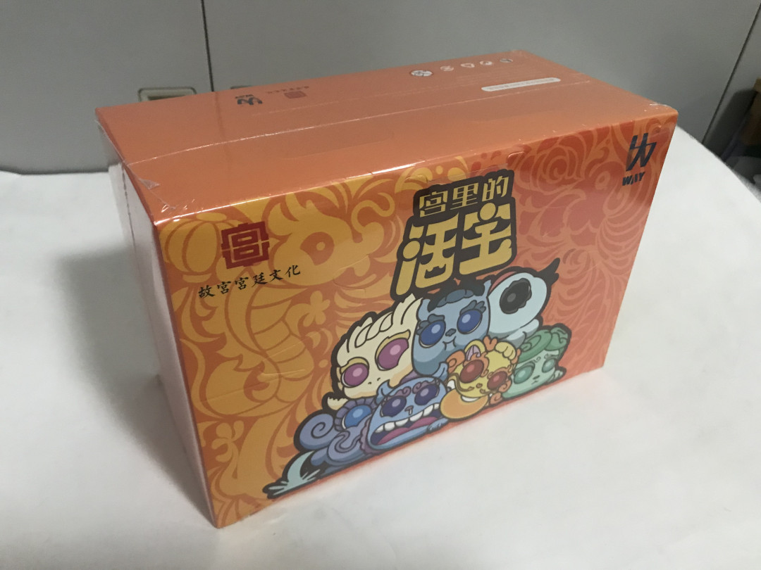 零元拍：宫里的活宝 中国古典神兽手办盲盒 7-9cm高，一盒6只，全新未拆。