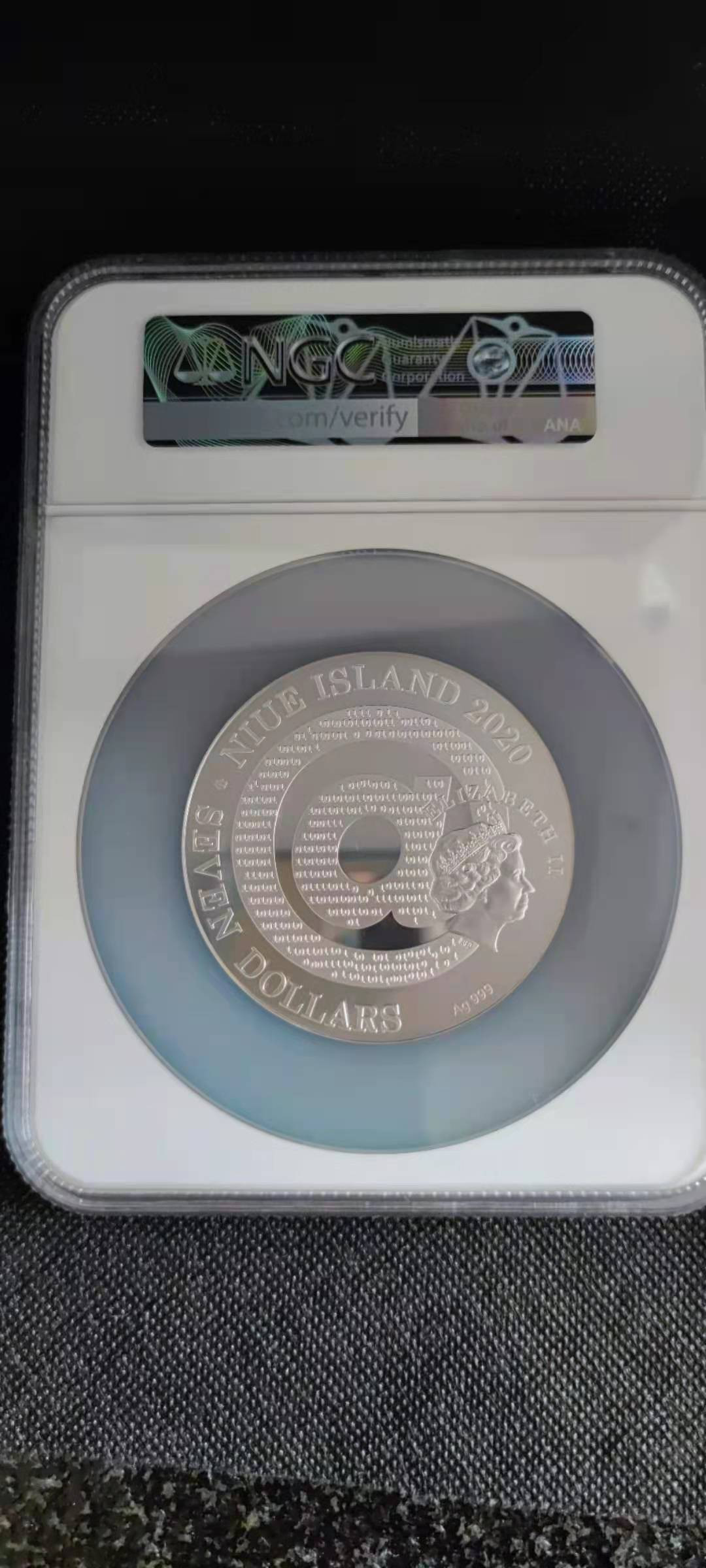 【随心拍&Getcoins】钱币拍卖第九十八期～ 纽埃2020年克里姆特名画黄金眼泪3盎司纪念彩银币