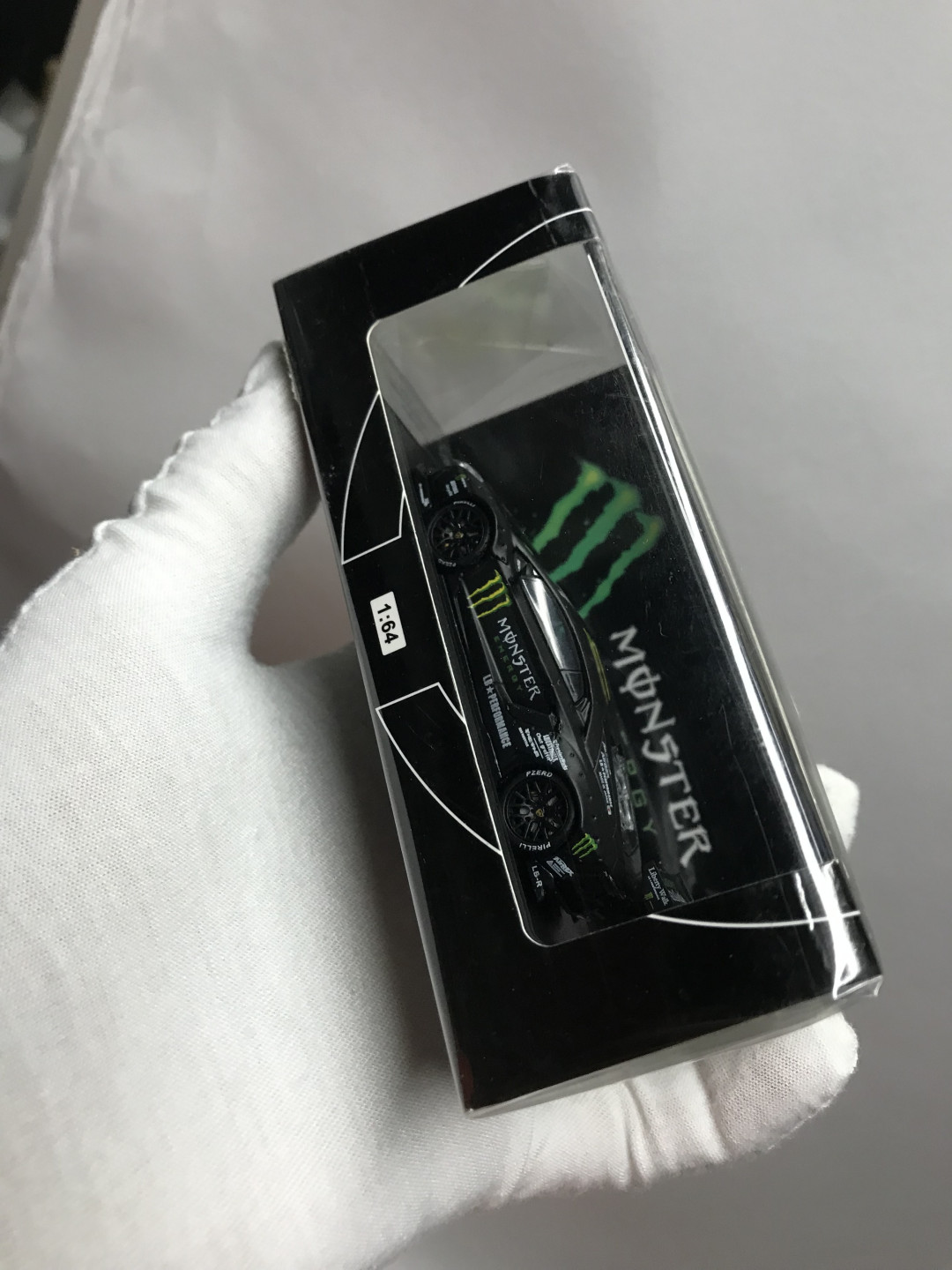 零元拍：Time Model 1:64 魔爪兰博基尼赛车合金模型，全新未拆