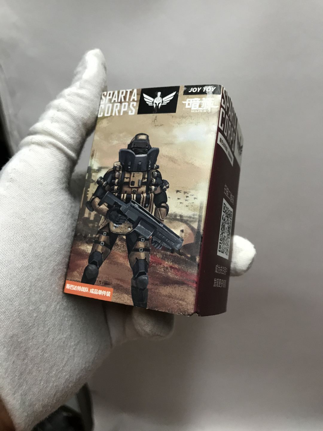 零元拍：暗源 1/27 斯巴达特战队 全新未拆。