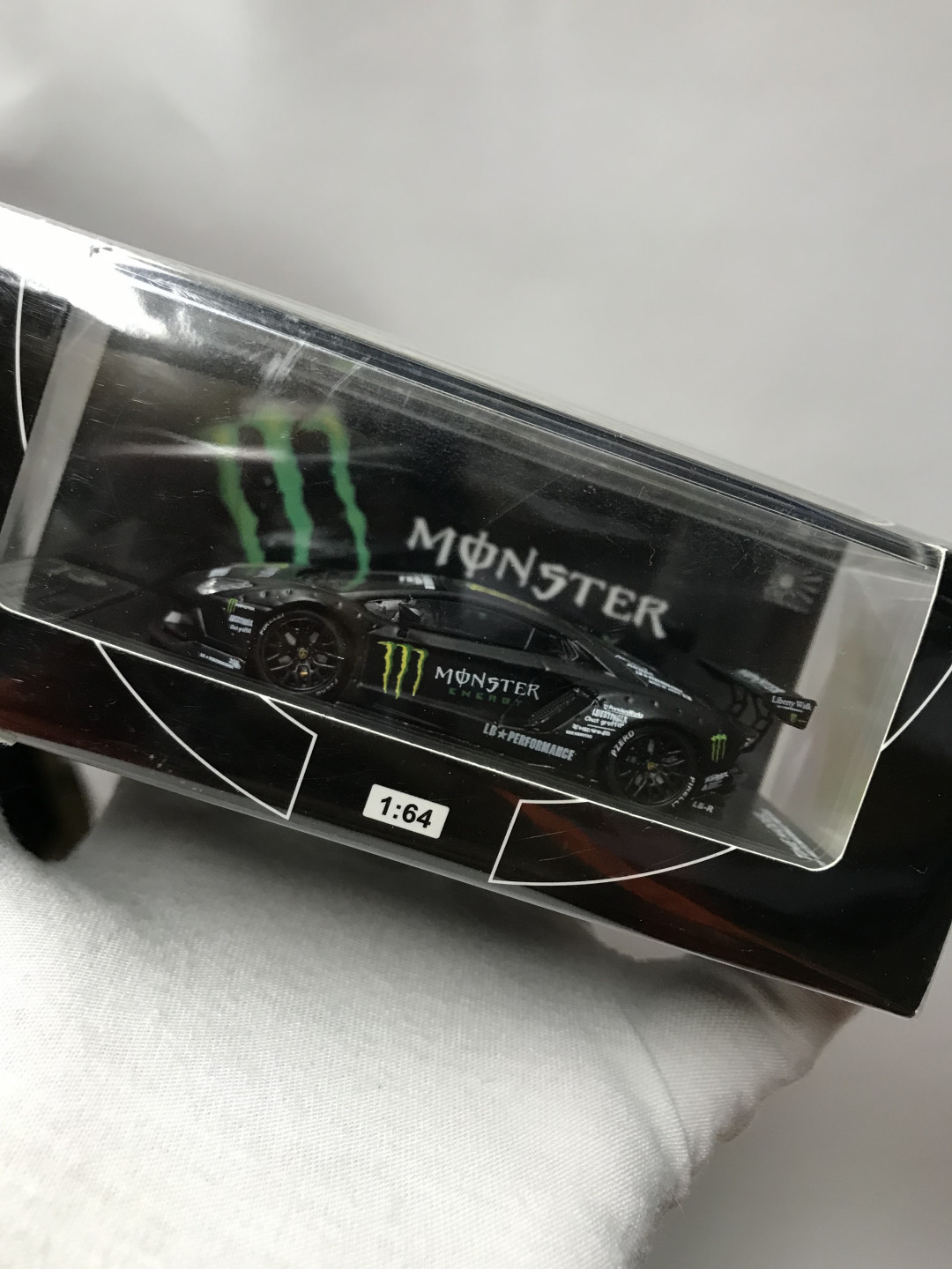 零元拍：Time Model 1:64 魔爪兰博基尼赛车合金模型，全新未拆