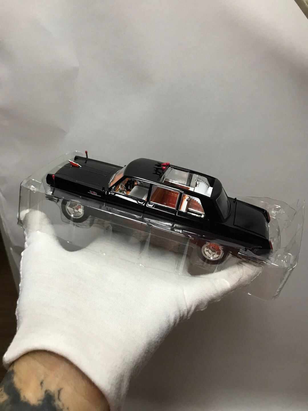 零元拍：1/32 红旗CA770TJ检阅车合金车模