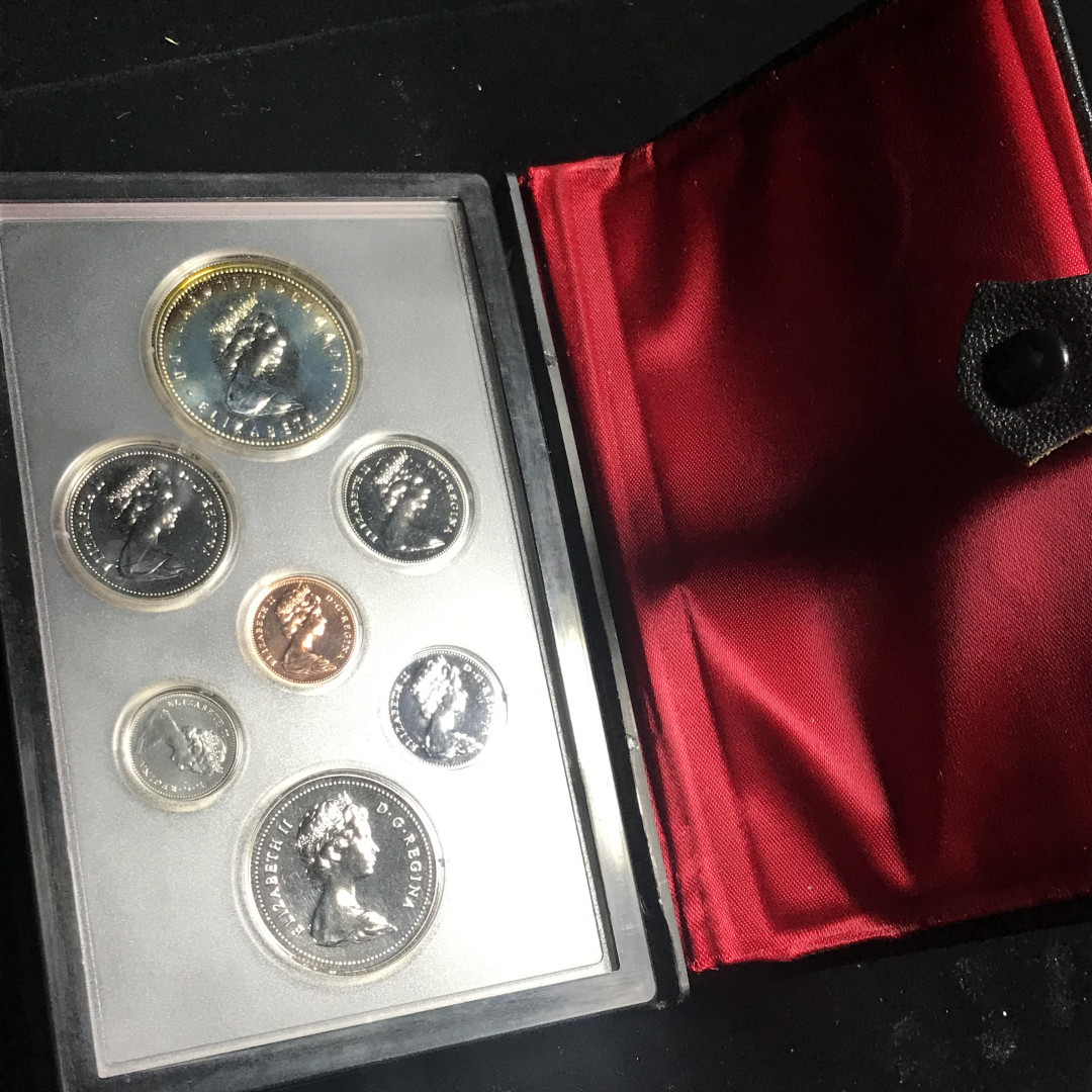 《竞宝斋》钱币微拍-第2场（0佣金包邮） 加拿大精制套币1978年