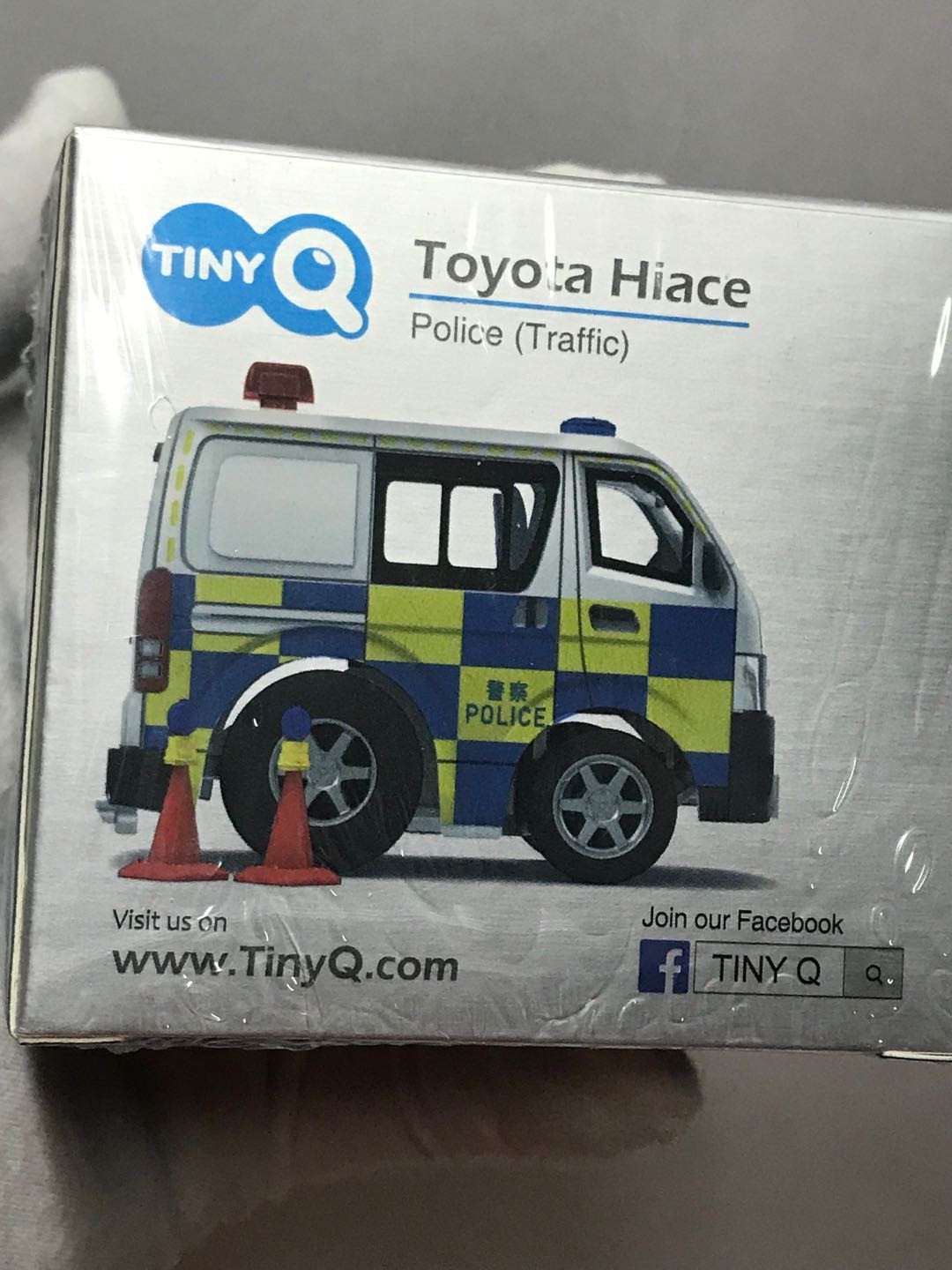零元拍：Q版丰田海狮香港交警巡逻车模型