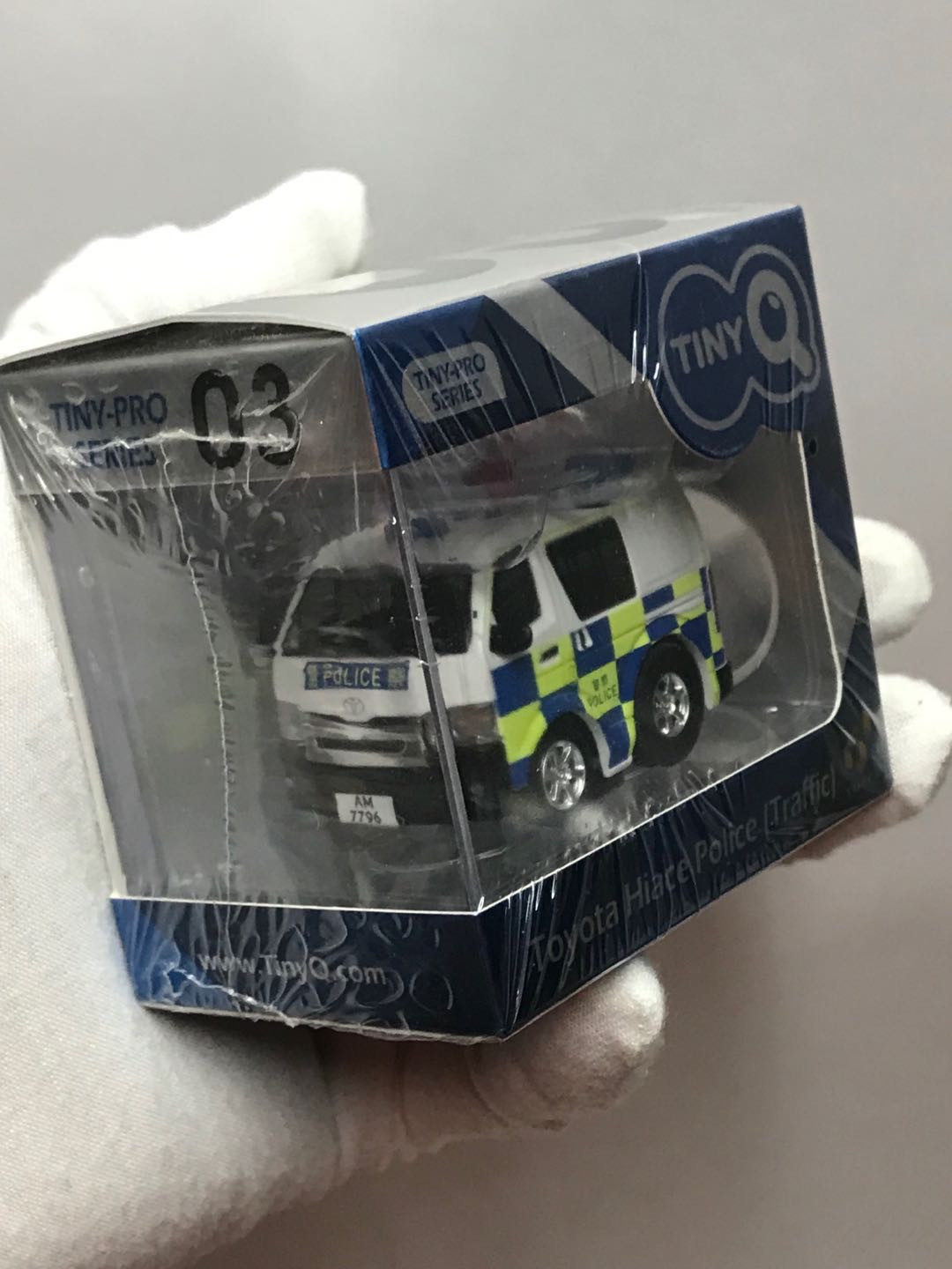 零元拍：Q版丰田海狮香港交警巡逻车模型