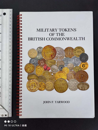 【德藏】世界币章目录书籍专场拍卖 - 英国军用代用币目录 影印版