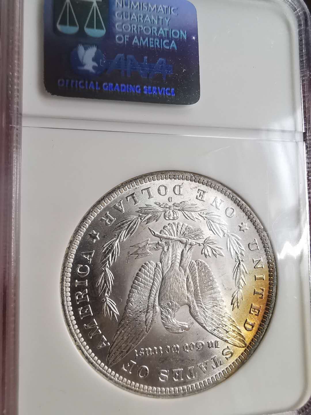 凡希社世界钱币微拍第一百六十八期 1884O美国摩根壹圆NGC-MS64