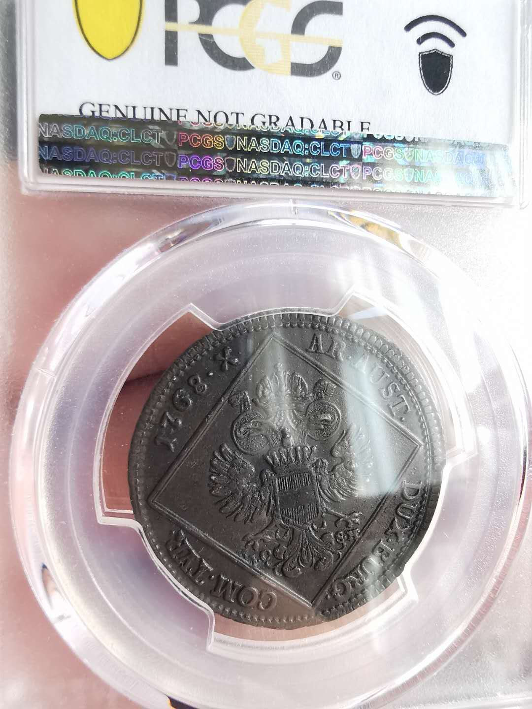 凡希社世界钱币微拍第一百六十八期 1768神罗特蕾莎30K PCGS-XFD